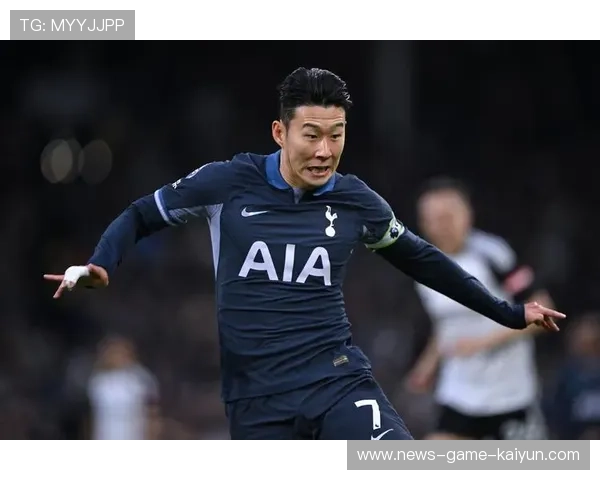 热刺孙兴慜中路推射完成全场最干净一脚击球